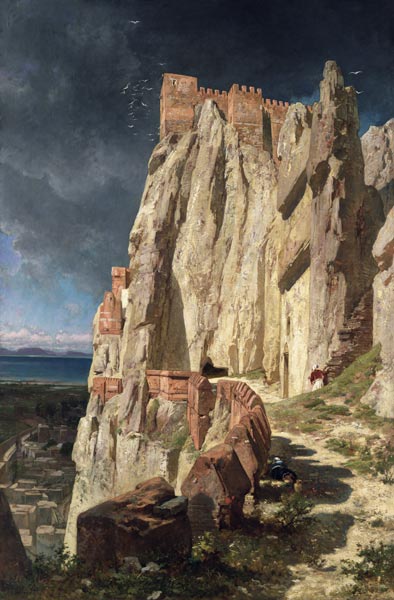 The Rock of Vann, Kurdistan à Jules Joseph Augustin Laurens