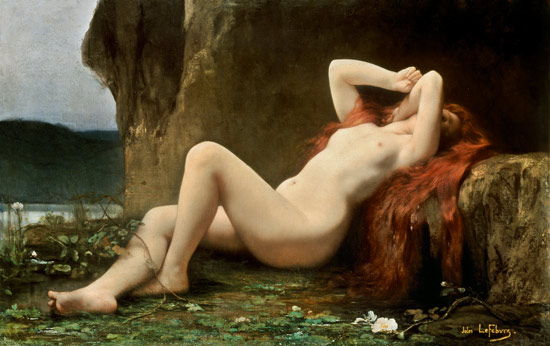 Mary Magdalene in the Cave à Jules Joseph Lefebvre
