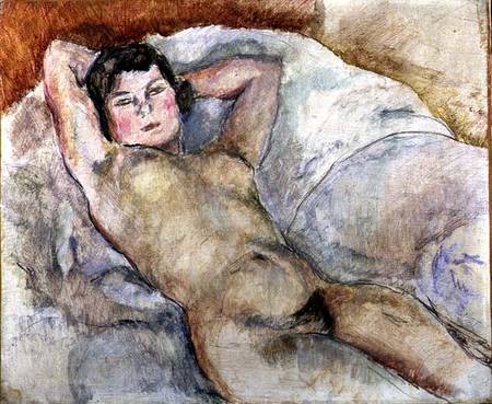 Reclining Nude à Jules Pascin