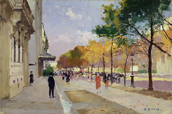Avenue Montaigne, Paris à Jules Ernest Renoux