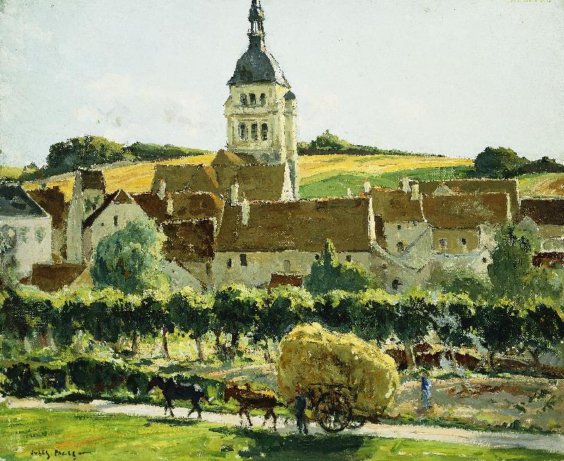 Chézy-sur-Marne nahe Château Thierry. à Jules Eugène Pages