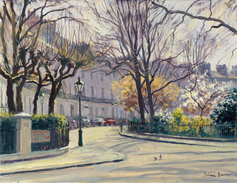 Egerton Crescent, London (oil on canvas)  à Julian  Barrow