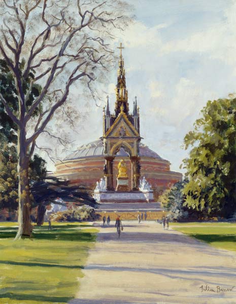 The Albert Memorial (oil on canvas)  à Julian  Barrow