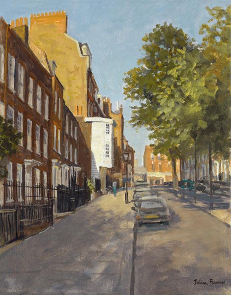 Church Row, Hampstead (oil on canvas)  à Julian  Barrow