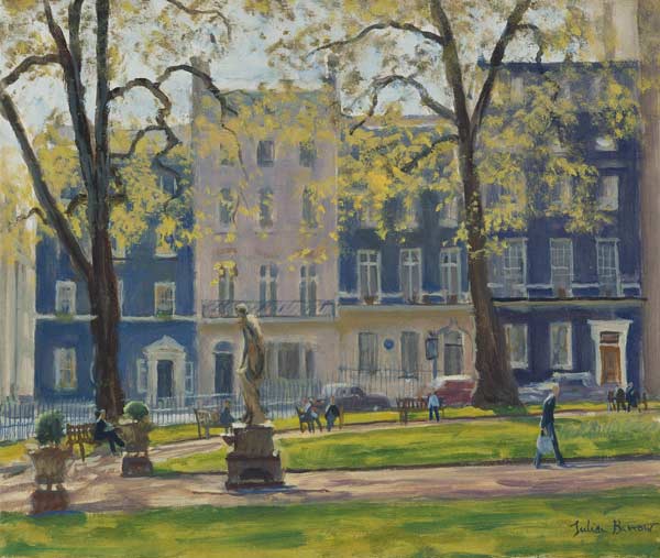 Berkeley Square, South West Corner (oil on canvas)  à Julian  Barrow