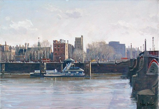Lambeth Palace (oil on canvas)  à Julian  Barrow