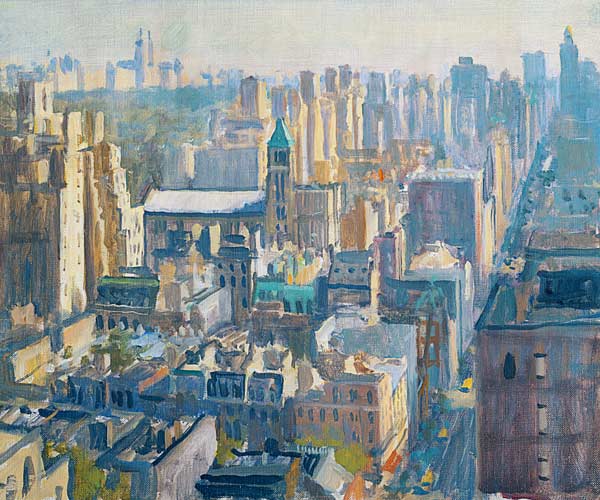 Madison Avenue, 1997 (oil on canvas)  à Julian  Barrow