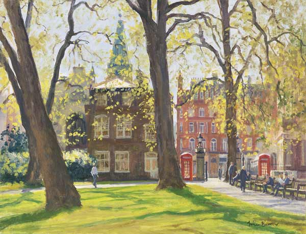 Mount Street Gardens (oil on canvas)  à Julian  Barrow