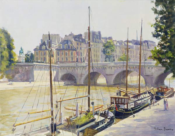Pont Neuf (oil on canvas)  à Julian  Barrow