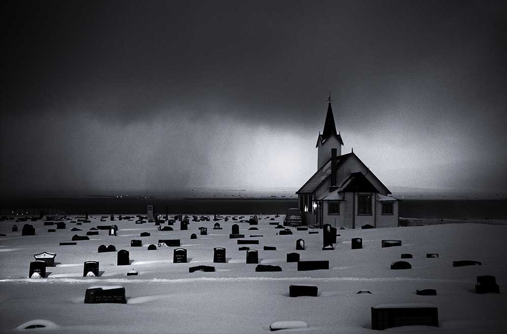 White Chapel before storm à Julien Oncete