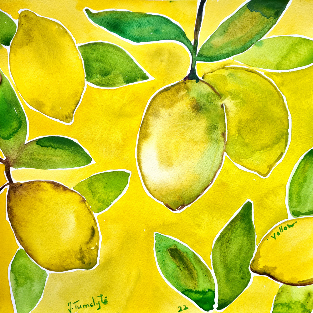 Yellow Lemons à Julija Belickienė