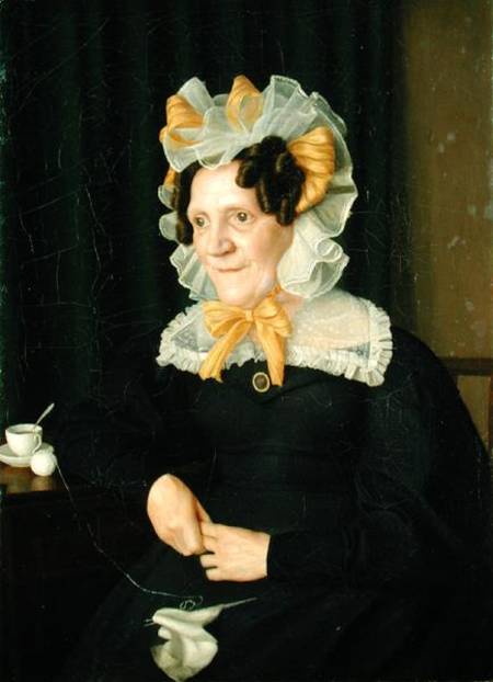 Portrait of an Old Woman à Julius Oldach