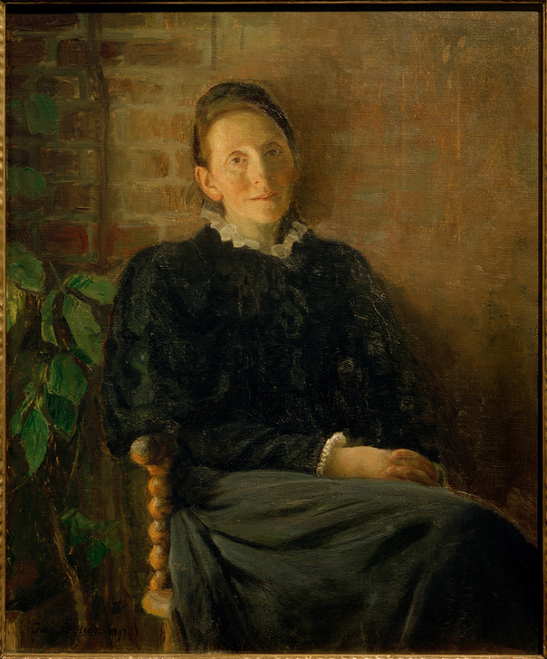 Porträt der Pauline Hirschsprung à Julius Paulsen