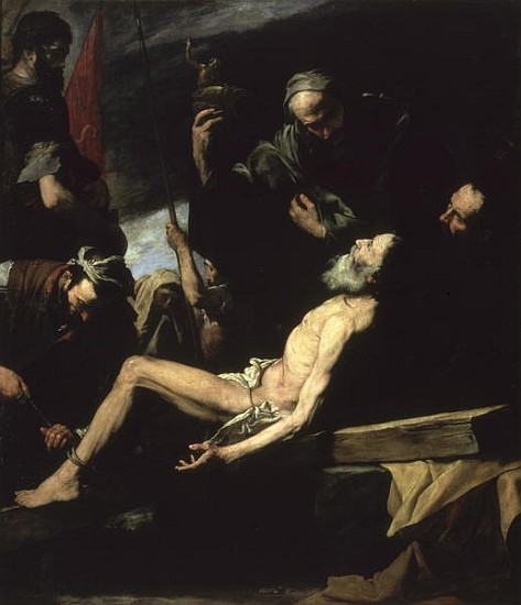 The Martyrdom of St. Andrew à Jusepe de (lo Spagnoletto) Ribera
