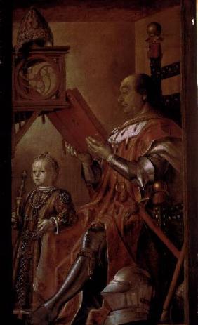 Federigo da Montefeltro and his son Guidobaldo