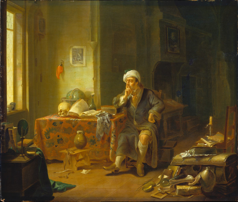 A Scholar in his Study à Justus Juncker