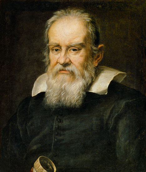 Bildnis Gallileo Galilei. (Schule Susterman) à Justus Susterman