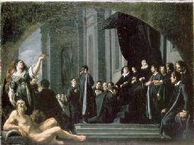 The Senators of Florence Swearing Allegiance to the Grand Duke of Tuscany