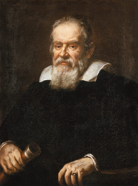 portrait de Galileo Galilei (Galilée) à Justus Suttermans