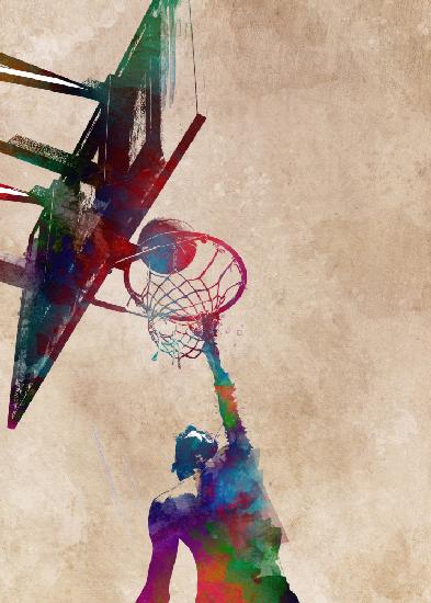 Basketball Sport Art 15