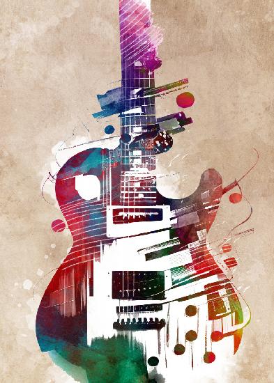 Guitar music art 17