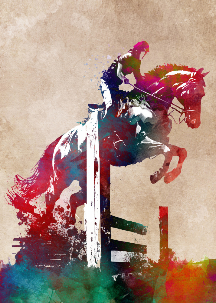 Horse Riding Sport Art (6) à Justyna Jaszke