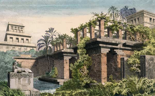 Babylon , Hanging Gardens à K Ferdinand