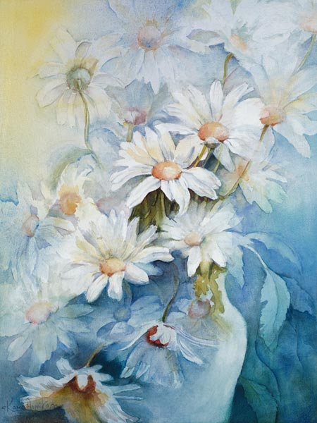 Chrysanthemum, Snowcap  à Karen  Armitage