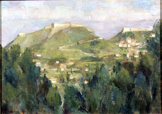 Porto Ercole, Tuscany (oil on canvas)  à Karen  Armitage