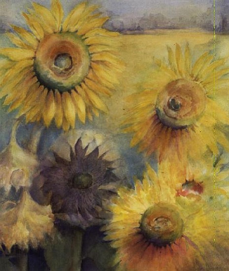 Sunflowers  à Karen  Armitage
