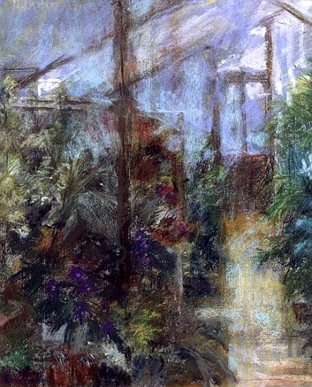 The Conservatory, 2000 (pastel on paper)  à Karen  Armitage