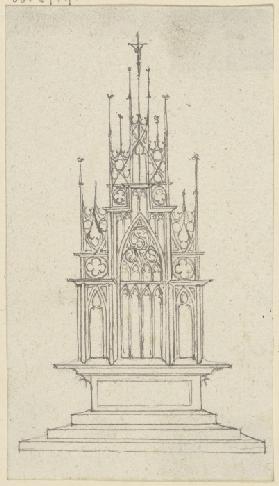 Gothic retable