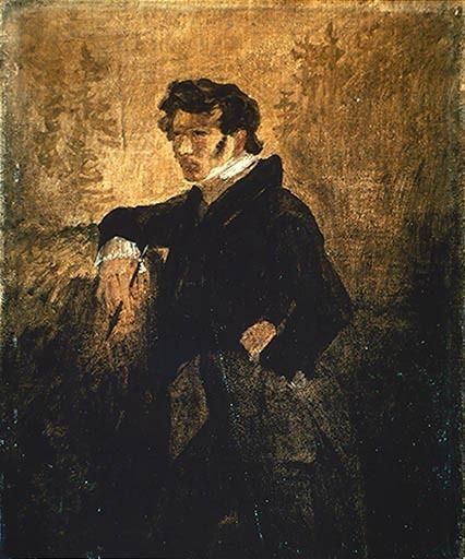 Karl Blechen , Self-portrait à Carl Eduard Ferdinand Blechen