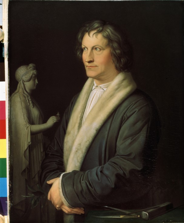 Portrait of the sculptor Bertel Thorvaldsen (1770-1844) à Karl Joseph Begas