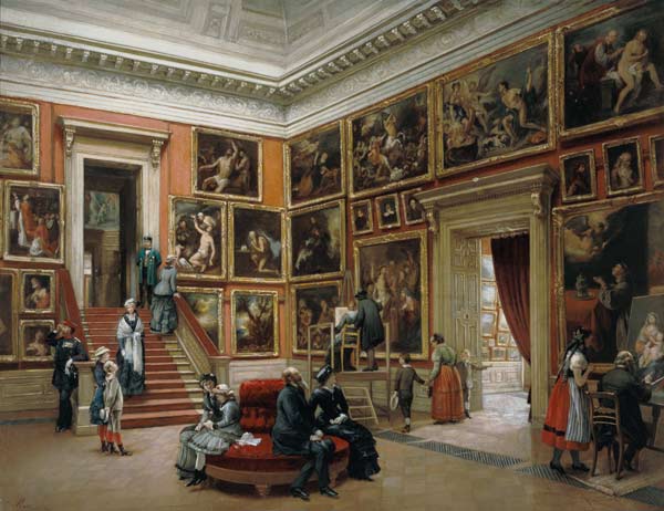 Dans la galerie de Dresde à Karl Louis prussien
