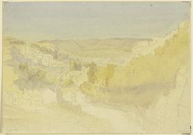 Landscape near Segovia