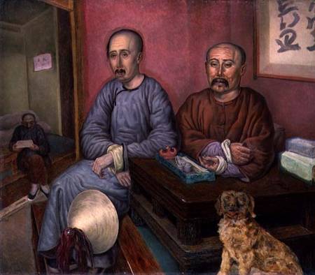 Chinese Merchants à Karl Peter Mazer