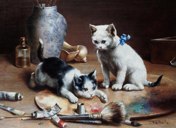 Studio Assistants (panel) à Karl Reichert