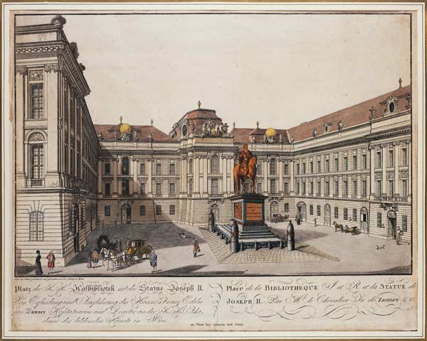 Vienna , Court Library à Karl Schütz