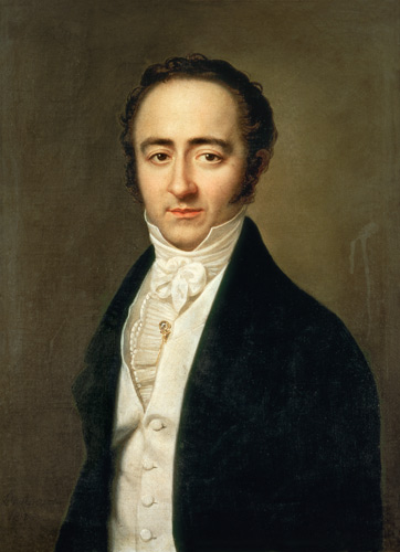 Franz Xaver Mozart (1791-1844), later known as Wolfgang Amadeus, younger son of Wolfgang Amadeus Moz à Karol Schweikert