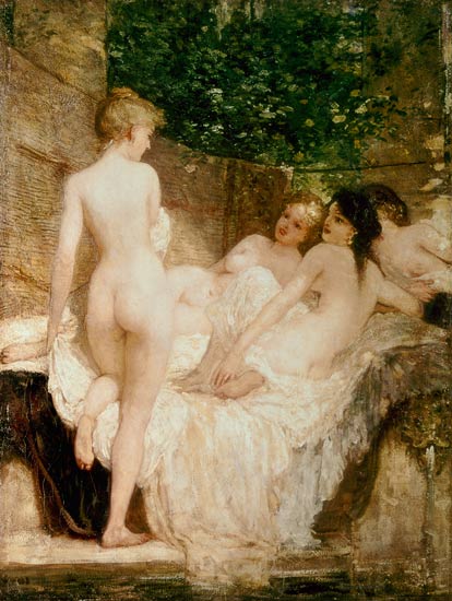 After the Bath à Károly Lotz