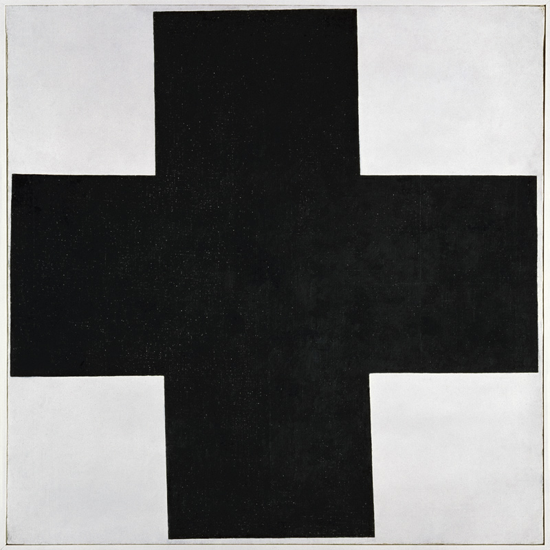 Black Cross, c.1923 à Kasimir Severinovich Malewitsch