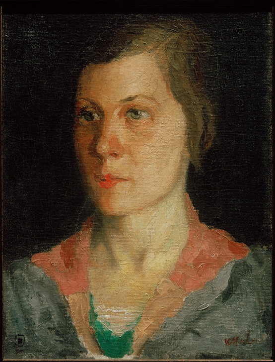 Porträt der Frau des Künstlers, 1933 à Kasimir Severinovich Malewitsch
