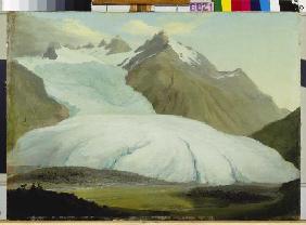 Le glacier du Rhône, glacier supérieur