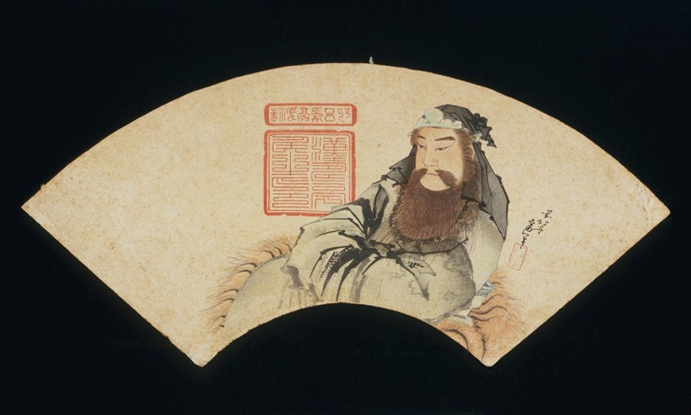 The Chinese God of War à Katsushika Hokusai