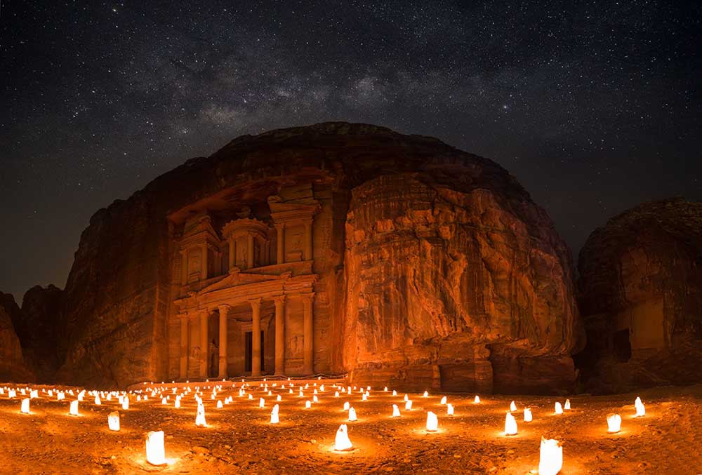 Petra by night à khalid jamal