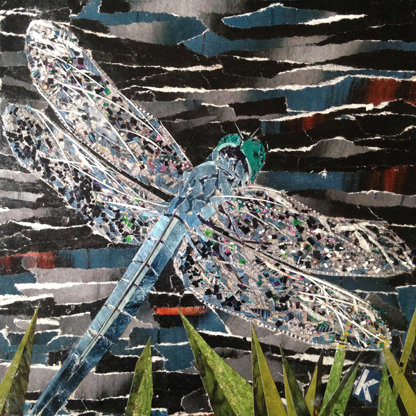 Dart - Emperor Dragonfly At Riverside à Kirstie Adamson