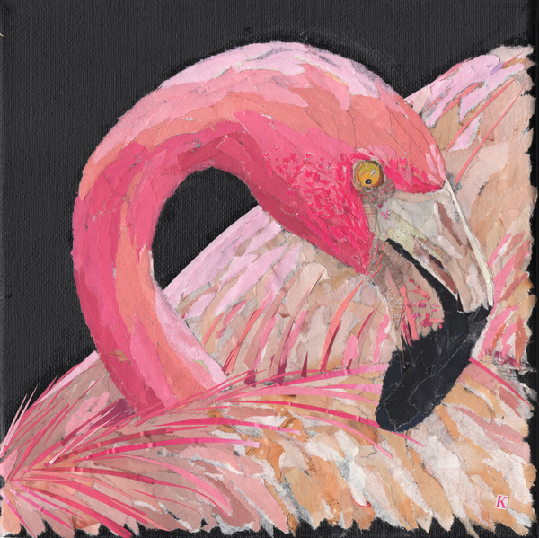 Flamingo à Kirstie Adamson