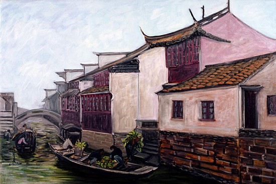 To Transport, 1999 (oil on canvas)  à Komi  Chen