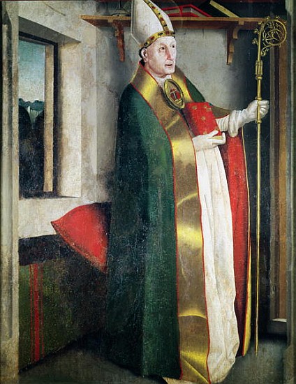St. Augustine (354-430) c.1435 à Konrad Witz